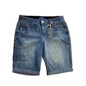 DEMOCRACY 16W “Ab” Solution Cuffed Bermuda Shorts